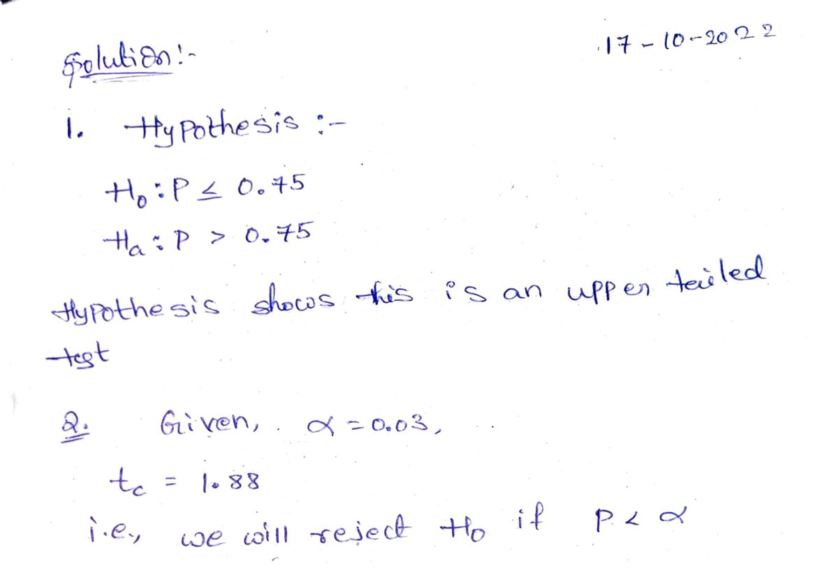 Statistics homework question answer, step 1, image 1