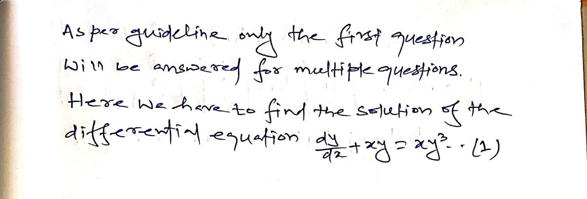 Advanced Math homework question answer, step 1, image 1