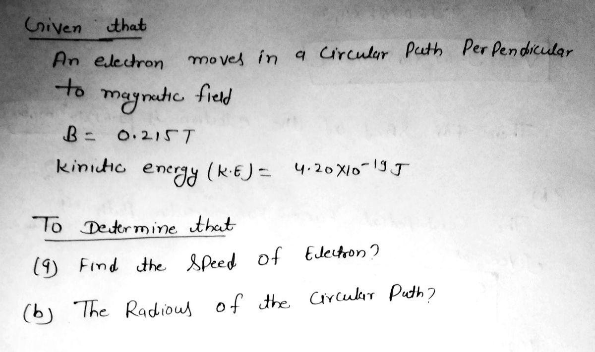 Physics homework question answer, step 1, image 1