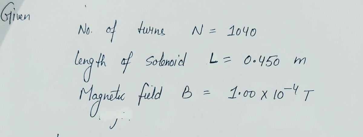 Physics homework question answer, step 1, image 1