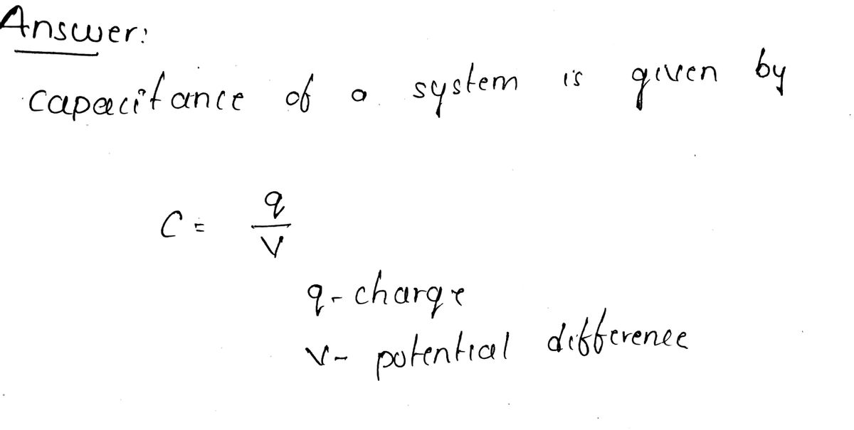 Physics homework question answer, step 1, image 1