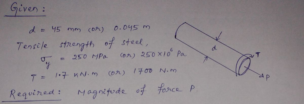 Mechanical Engineering homework question answer, step 1, image 1