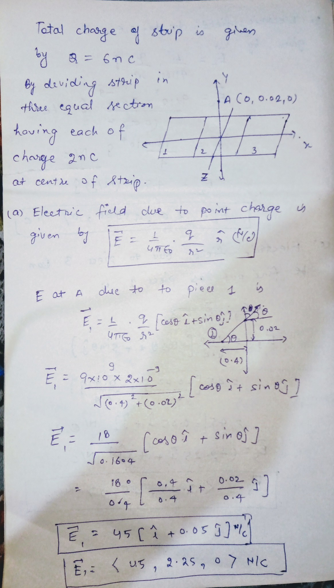 Physics homework question answer, step 1, image 1