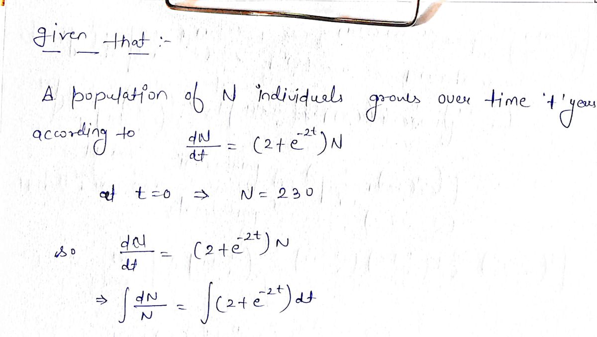 Calculus homework question answer, step 1, image 1