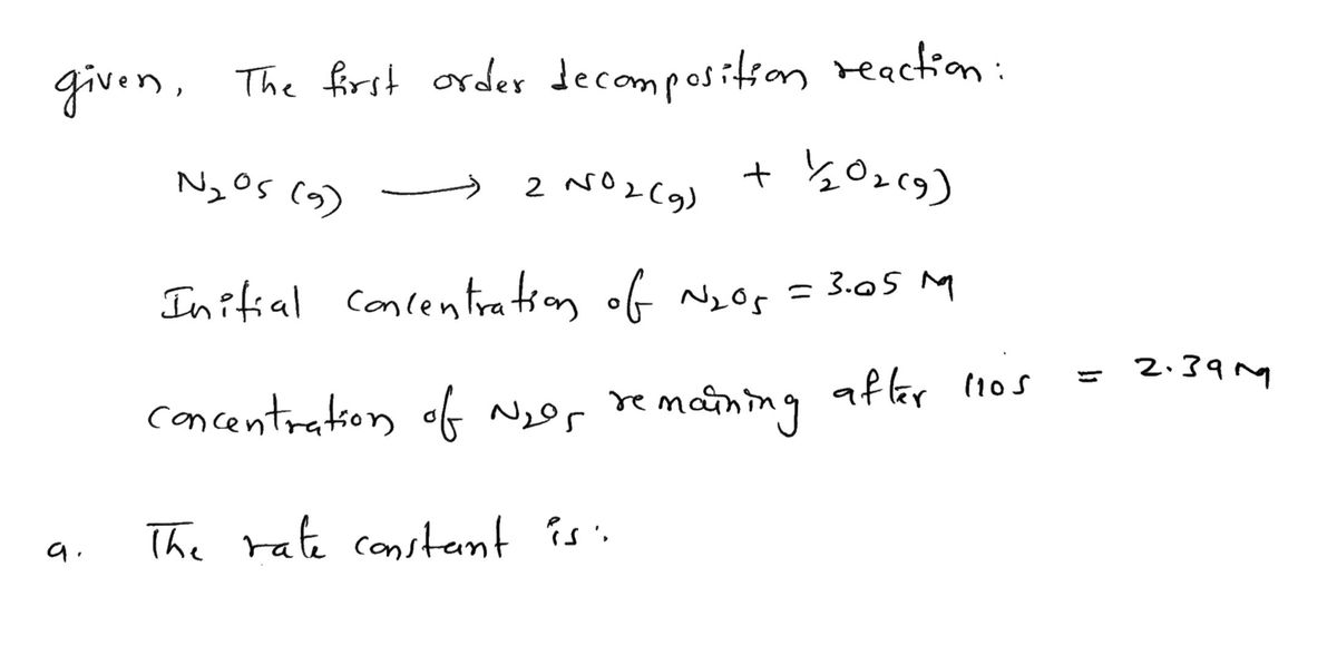 Chemistry homework question answer, step 1, image 1