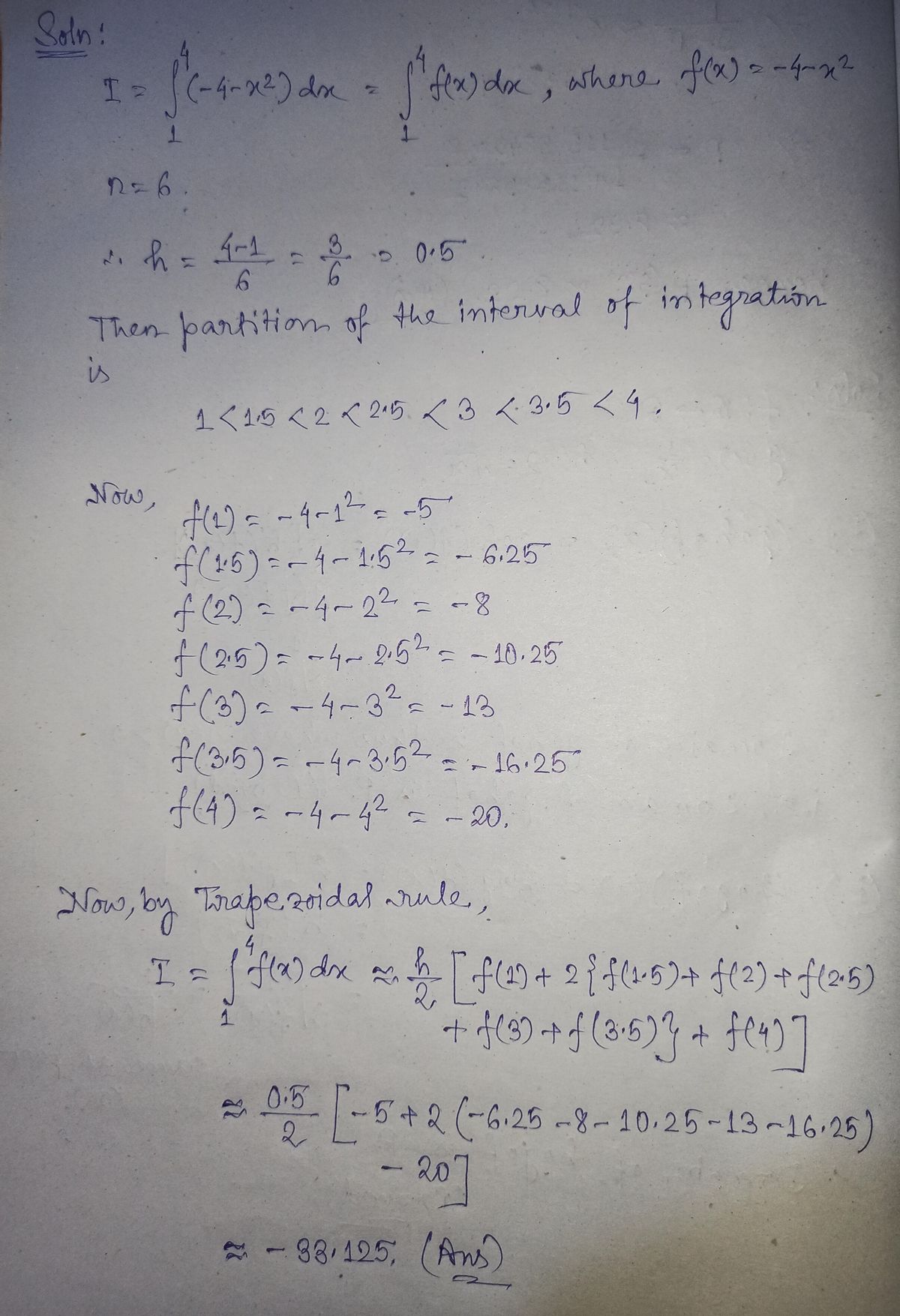 Advanced Math homework question answer, step 1, image 1