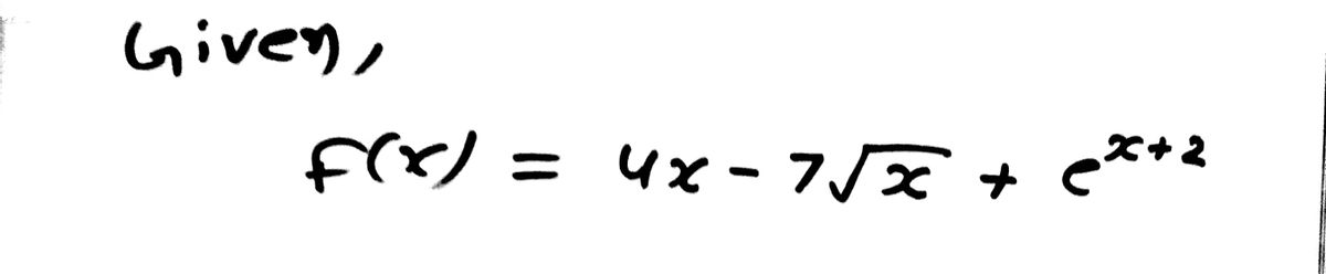 Calculus homework question answer, step 1, image 1