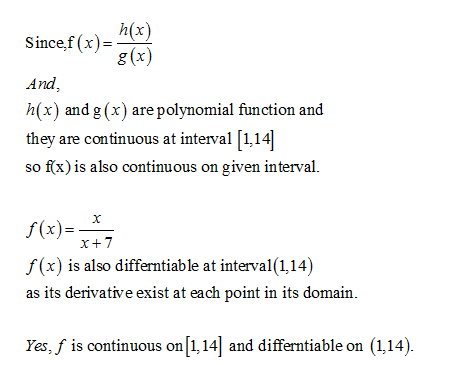 Answered: Does the function satisfy the… | bartleby