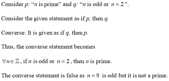 converse statement in math