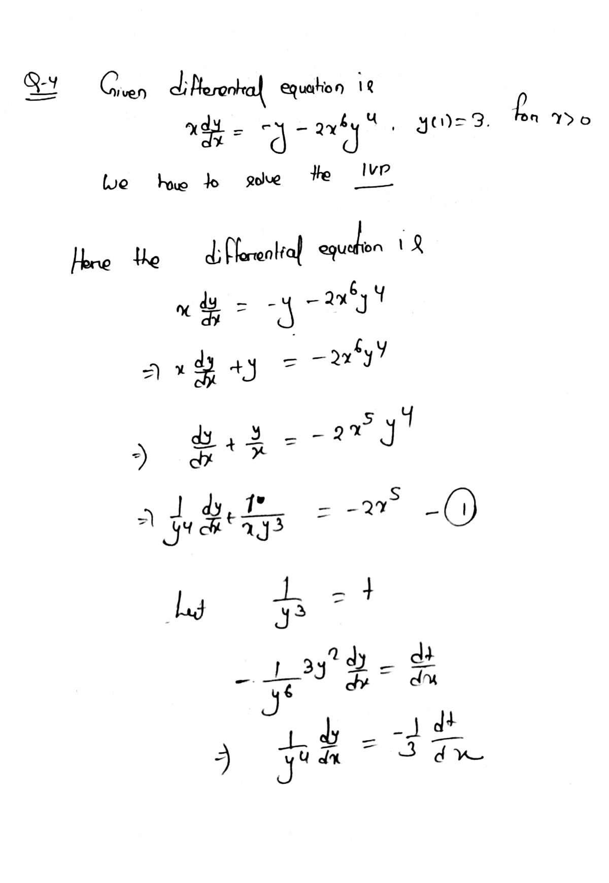 Advanced Math homework question answer, step 1, image 1