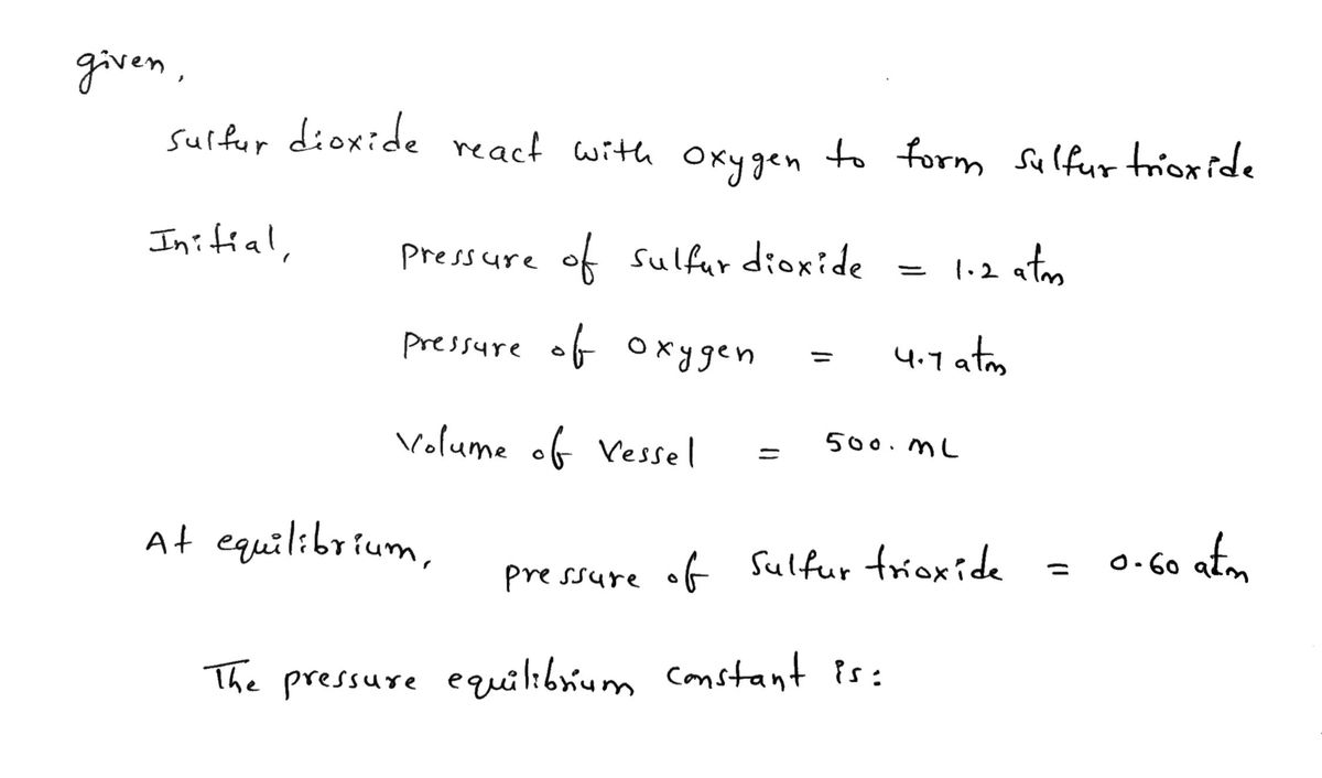 Chemistry homework question answer, step 1, image 1