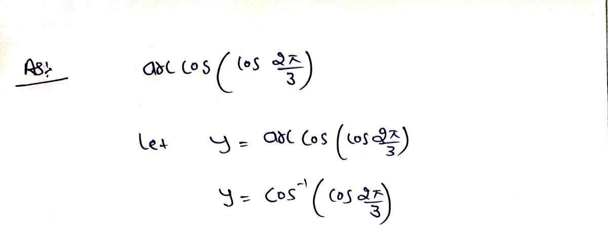 Trigonometry homework question answer, step 1, image 1