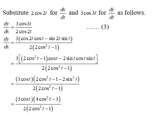 Answered: x = sin 2t y = sin 3t | bartleby