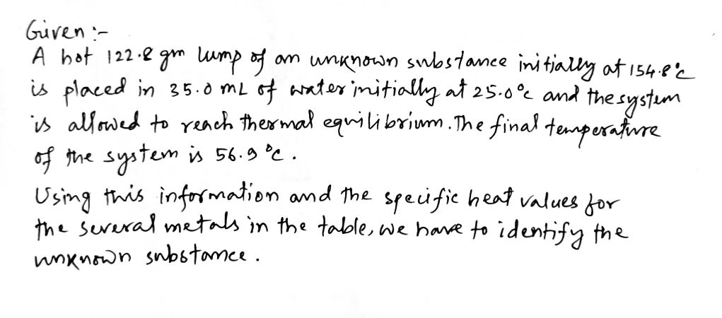 Chemistry homework question answer, step 1, image 1