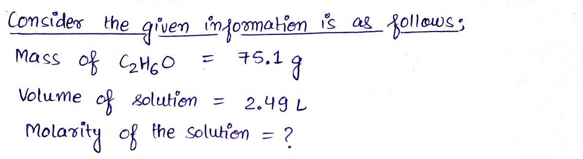 Chemistry homework question answer, step 1, image 1