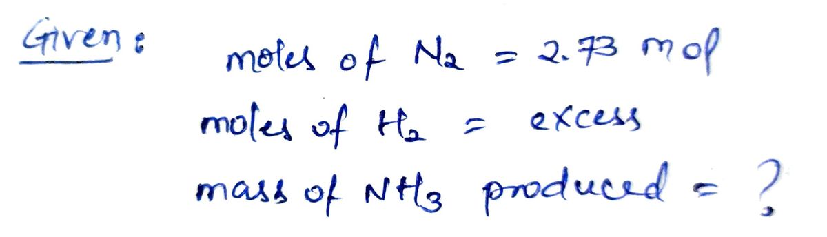 Chemistry homework question answer, step 1, image 1