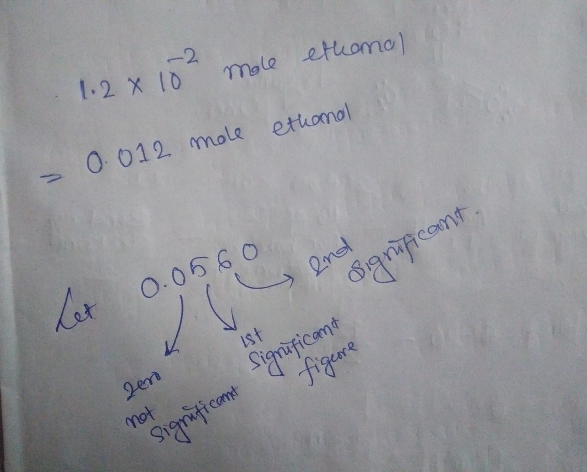 Chemistry homework question answer, step 1, image 1