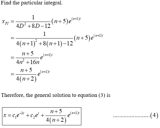 Answered: Solve The Following System Of Ordinary… | Bartleby