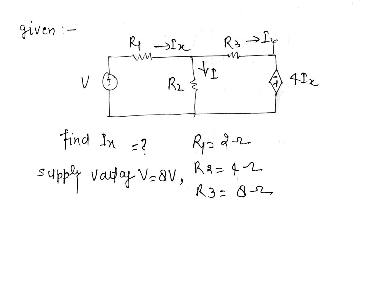 Electrical Engineering homework question answer, step 1, image 1