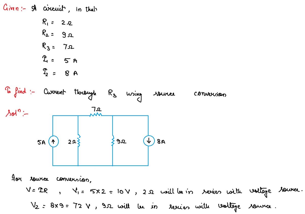 Electrical Engineering homework question answer, step 1, image 1