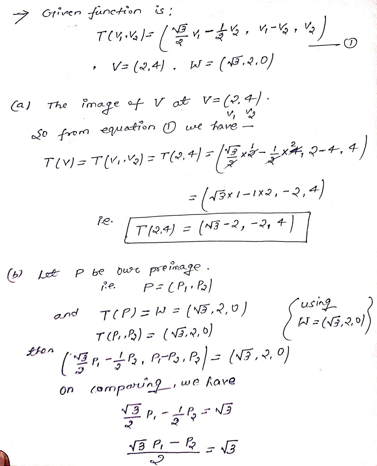 Advanced Math homework question answer, step 2, image 1