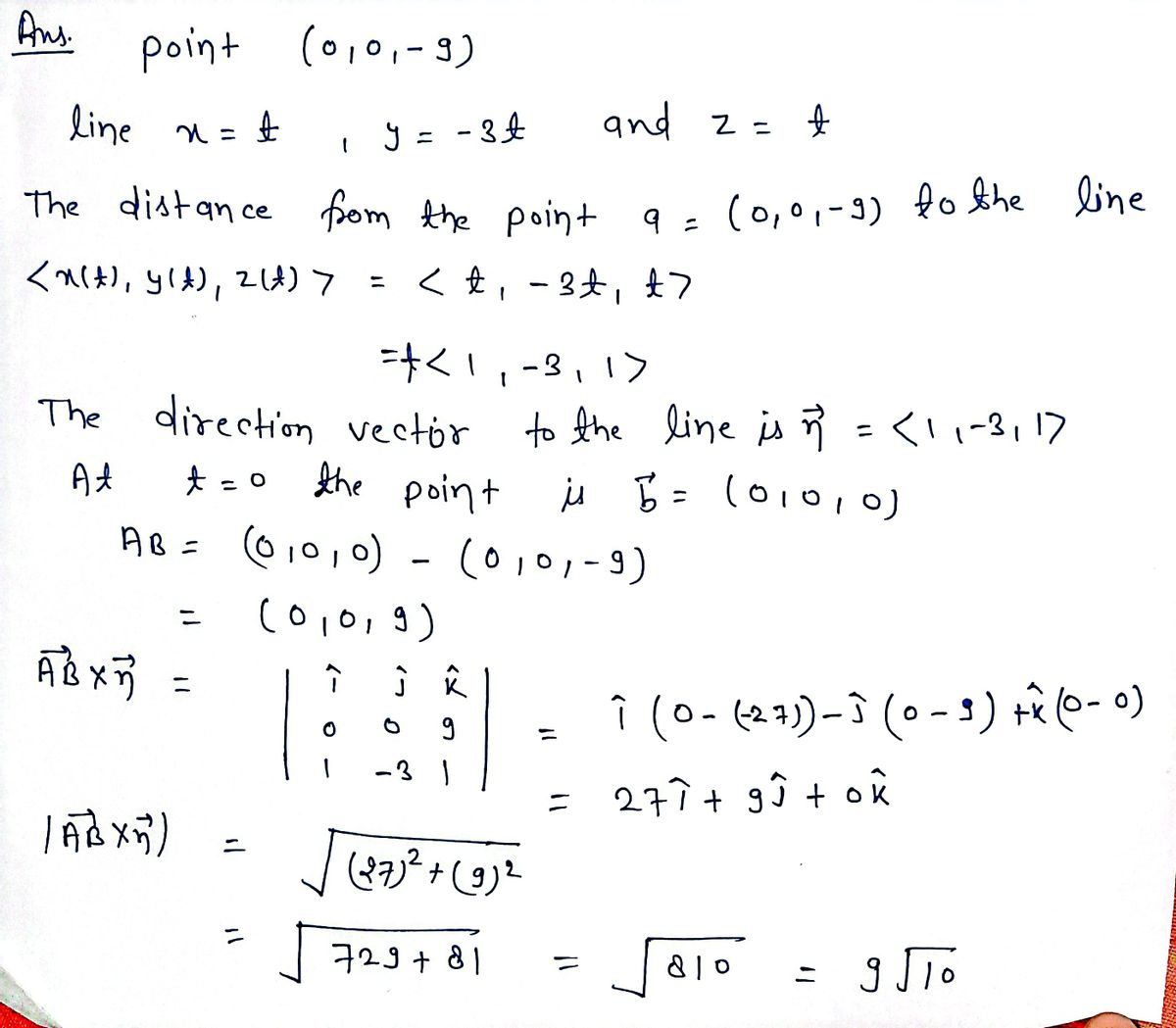 Calculus homework question answer, step 1, image 1