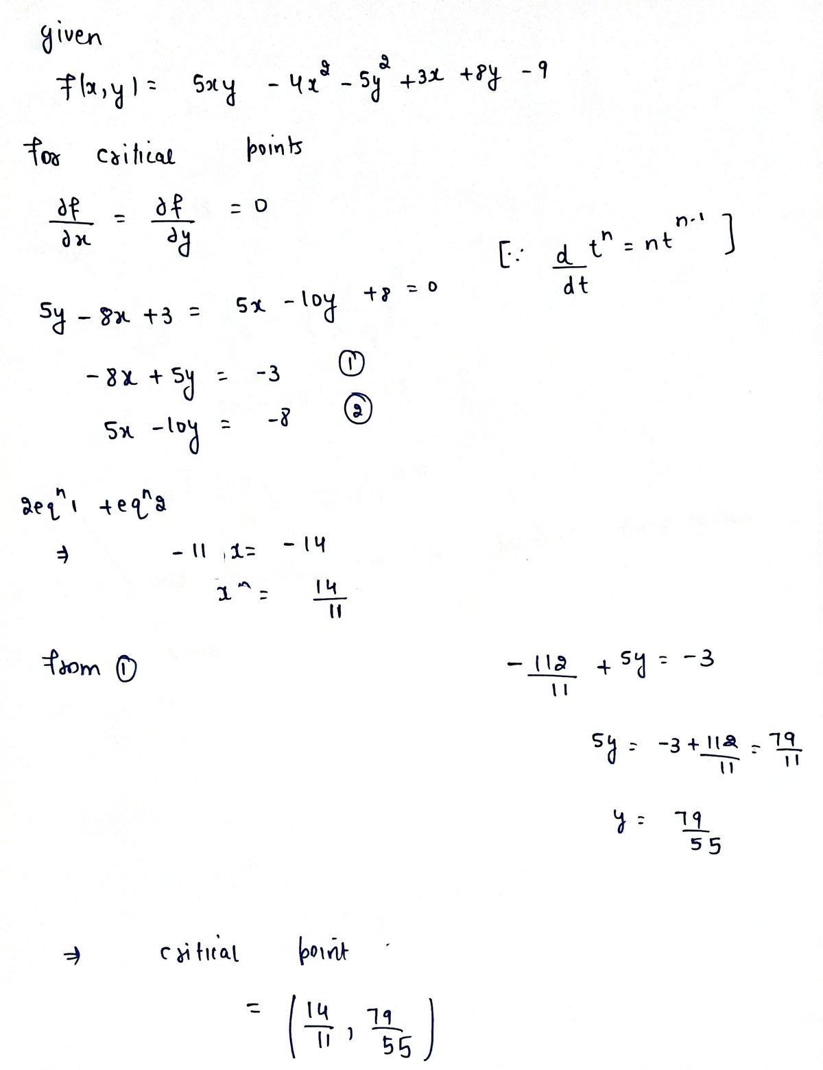 Advanced Math homework question answer, step 1, image 1