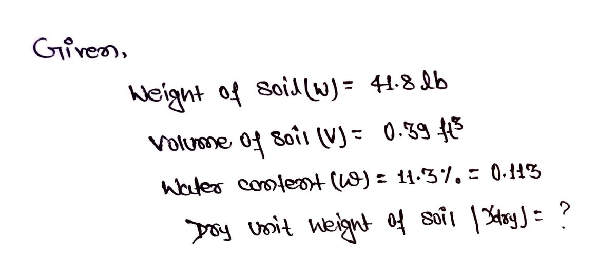 Civil Engineering homework question answer, step 1, image 1