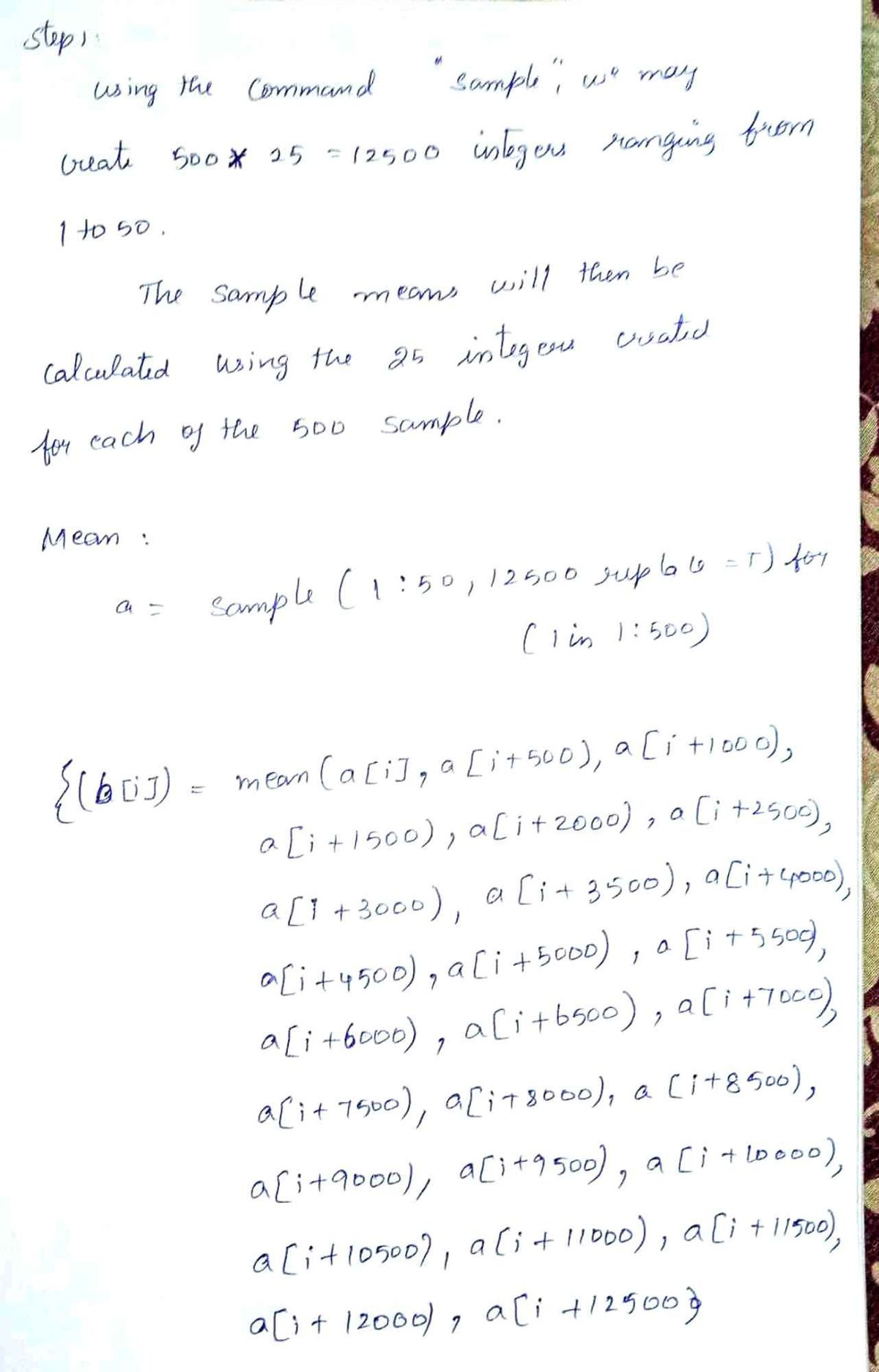 Statistics homework question answer, step 1, image 1