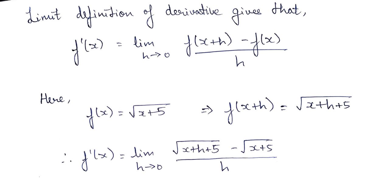 Calculus homework question answer, step 1, image 1