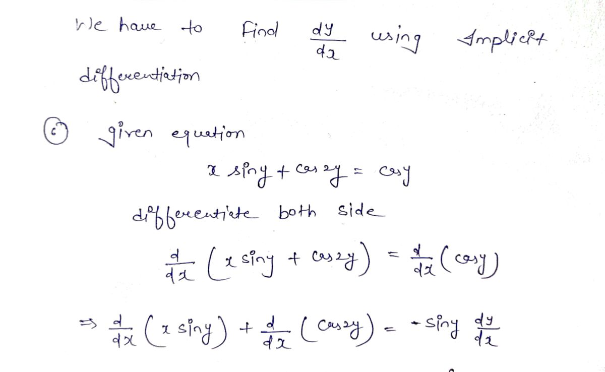 Calculus homework question answer, step 1, image 1