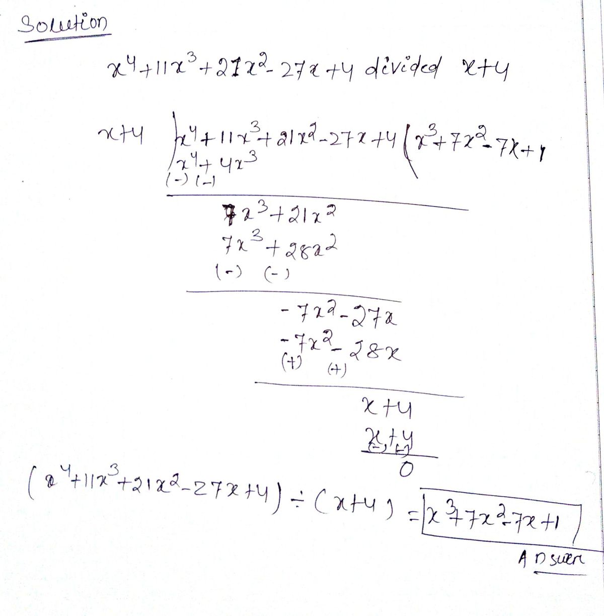 21x+21=22x+14 - solution