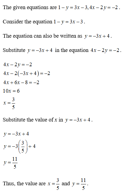 Answered How Can I Solve These Two Subtituions Bartleby