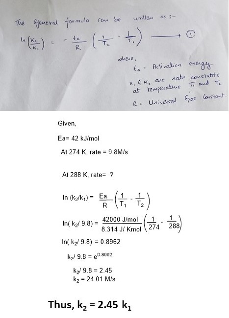 Chemistry homework question answer, step 1, image 1