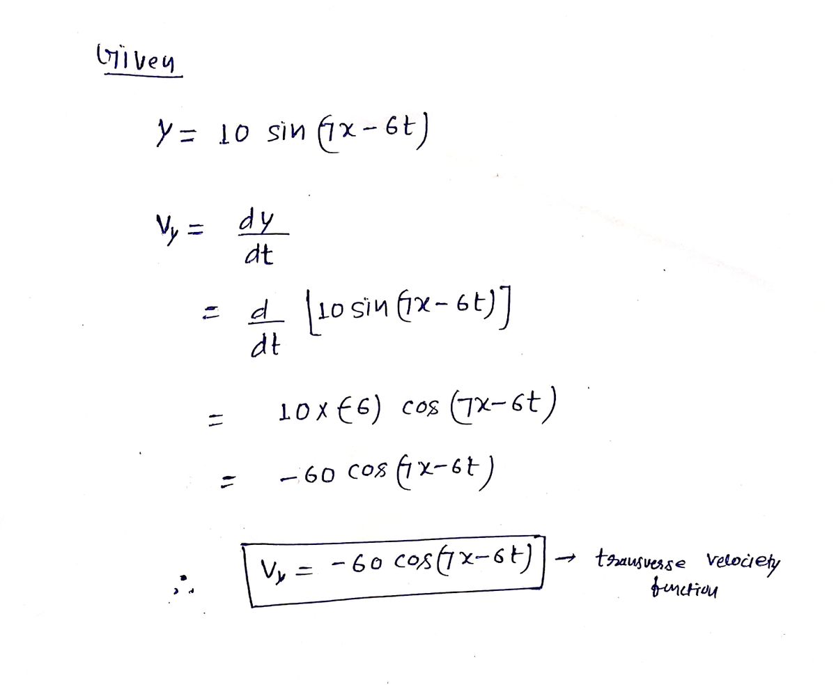 Physics homework question answer, step 1, image 1