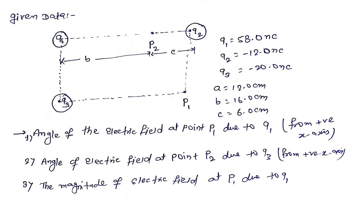 Physics homework question answer, step 1, image 1