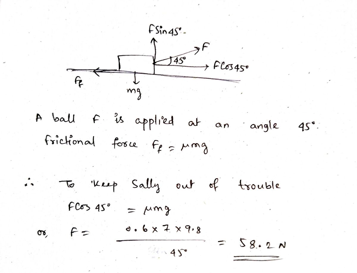 Physics homework question answer, step 1, image 1