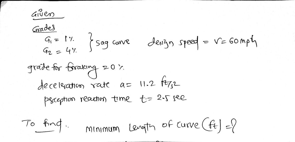 Civil Engineering homework question answer, step 1, image 1