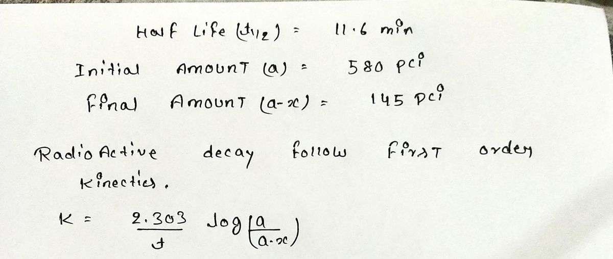 Chemistry homework question answer, step 1, image 1