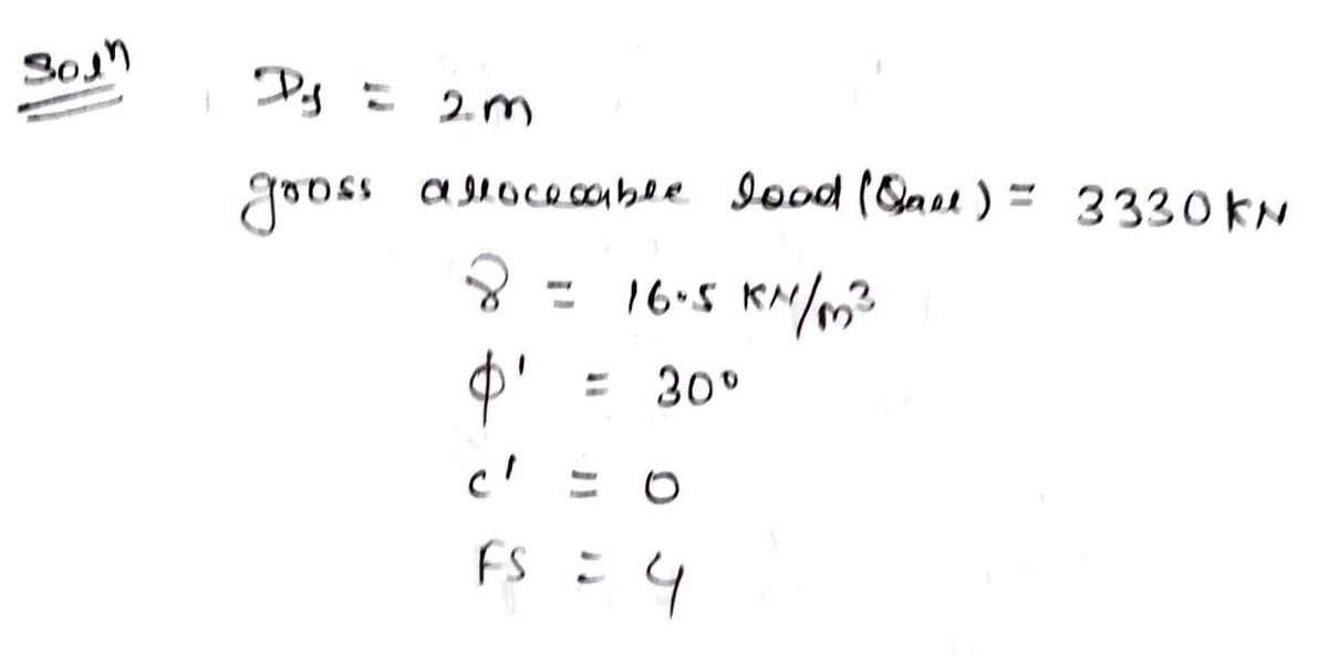 Civil Engineering homework question answer, step 1, image 1