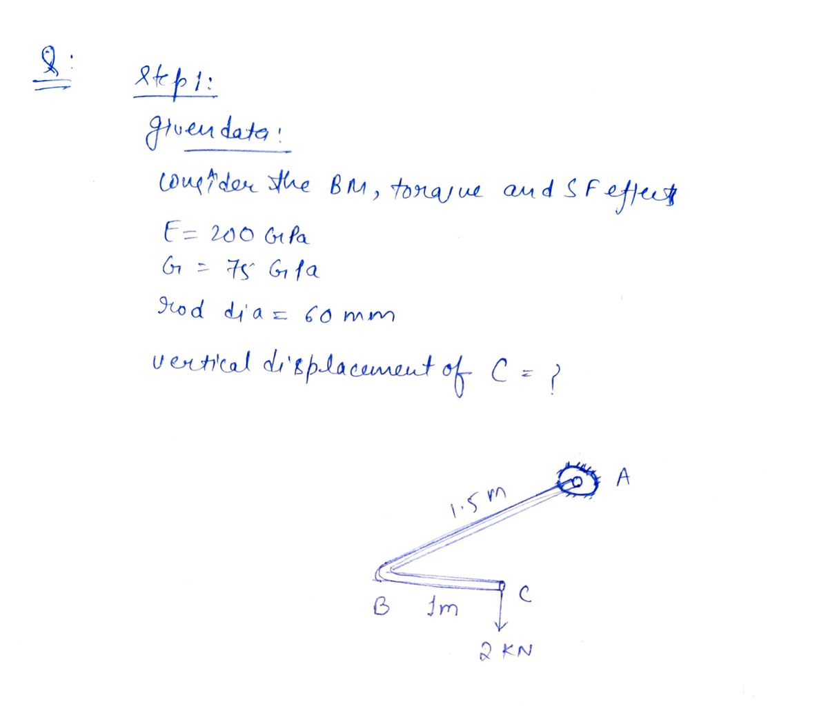 Civil Engineering homework question answer, step 1, image 1