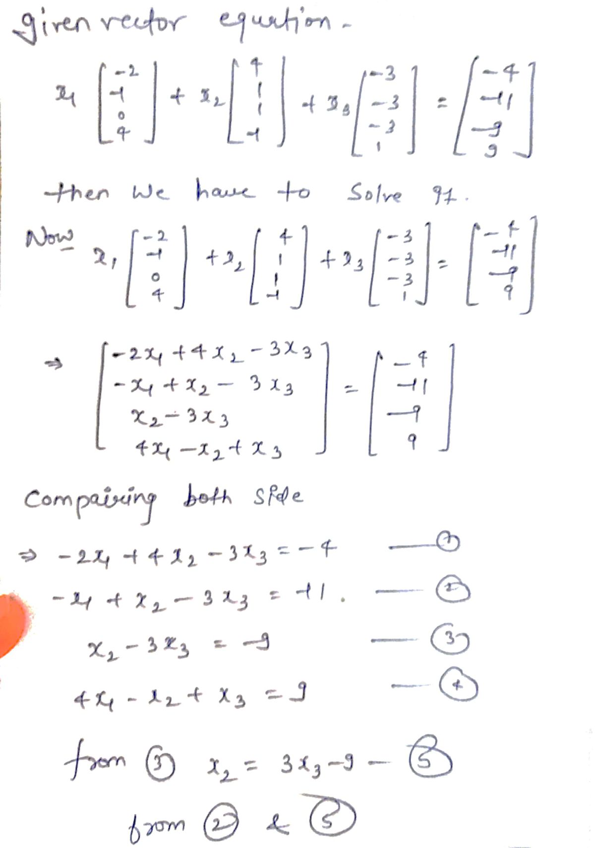 Algebra homework question answer, step 1, image 1