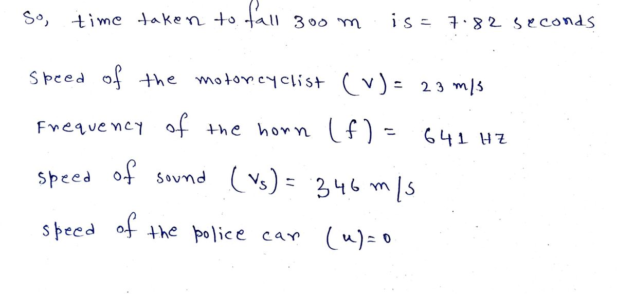 Physics homework question answer, step 1, image 1