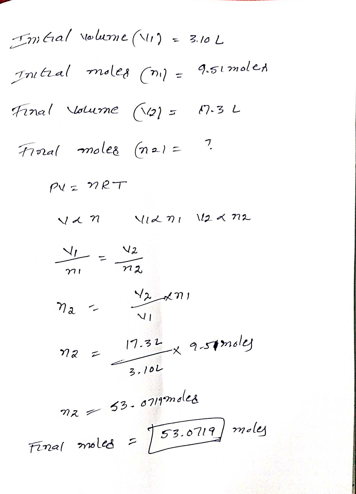 Chemistry homework question answer, step 1, image 1