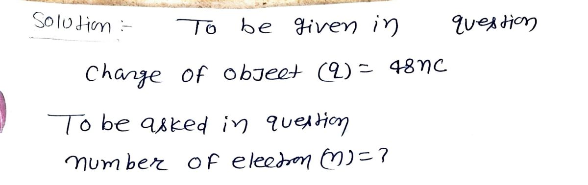 Physics homework question answer, step 1, image 1