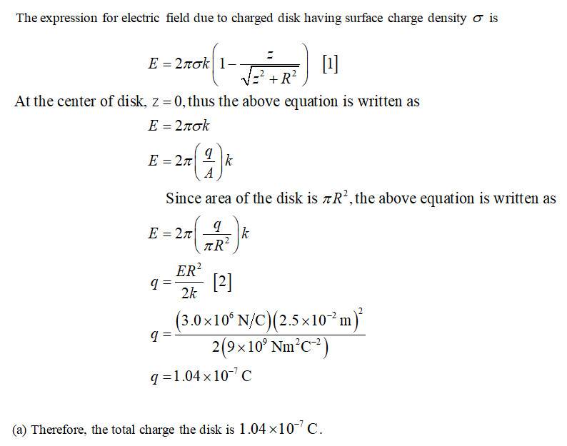 Answered A What Total Excess Charge Q Must Bartleby