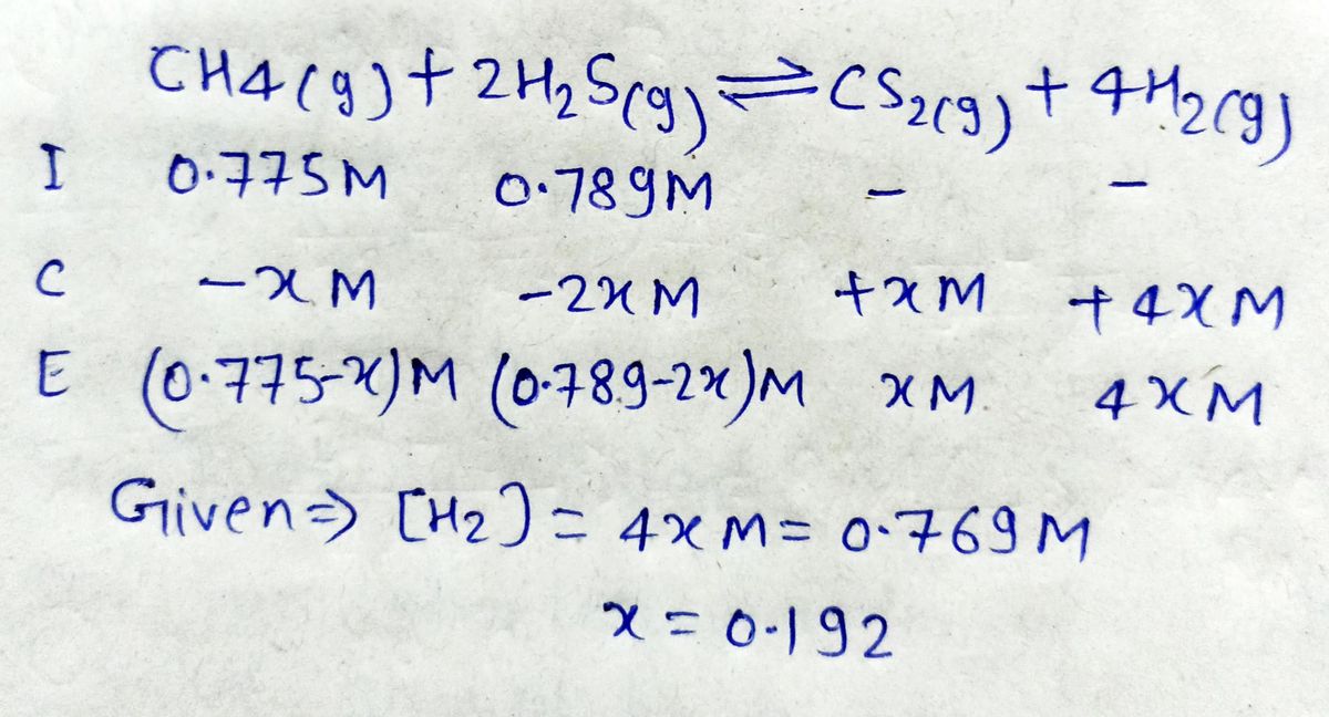 Chemistry homework question answer, step 1, image 1