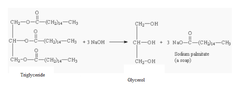 Answered: Performing a saponification on a… | bartleby