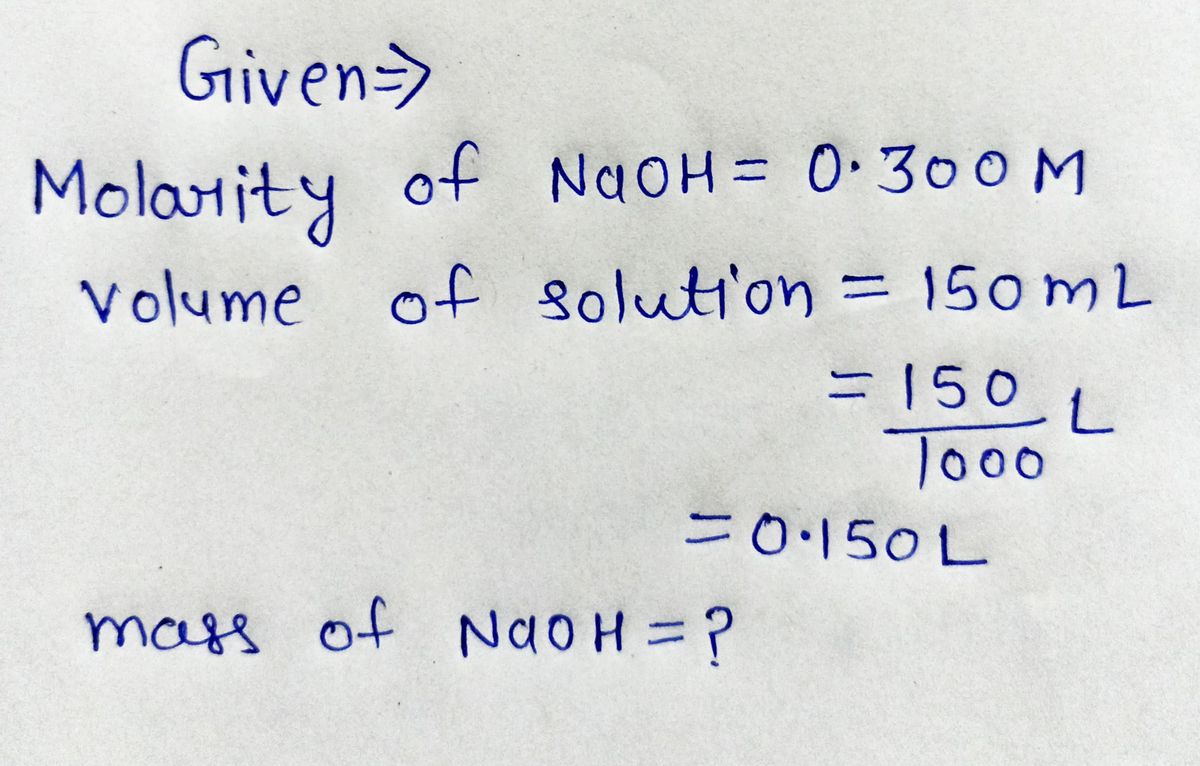 Chemistry homework question answer, step 1, image 1