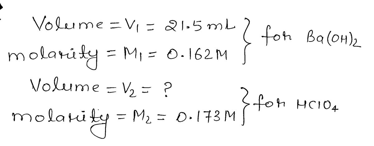 Chemistry homework question answer, step 1, image 1